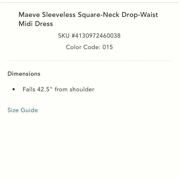 Maeve x Anthropologie Embroidered Fish MIDI Dress - Picture 5 of 9